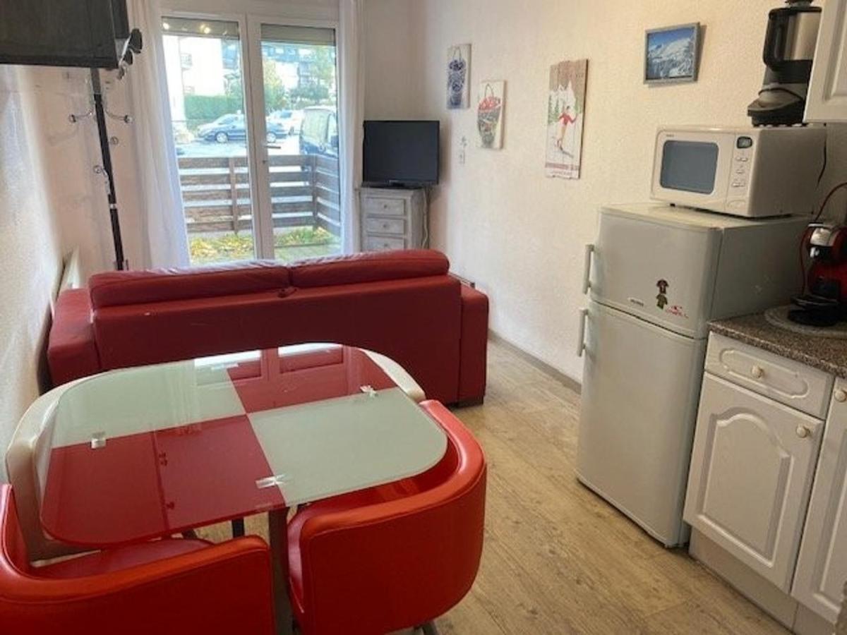 Studio Cabine Cozy Avec Terrasse, Parking, Et Casier A Ski - Ideal Famille De 4 A Bolquere - Fr-1-592-43 Luaran gambar